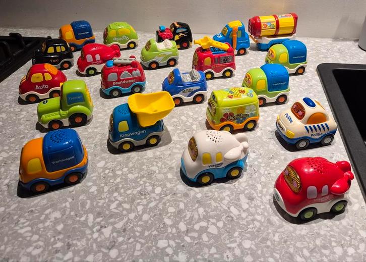 Toet toet auto's, Kinderen en Baby's, Speelgoed | Vtech, Gebruikt, Ophalen