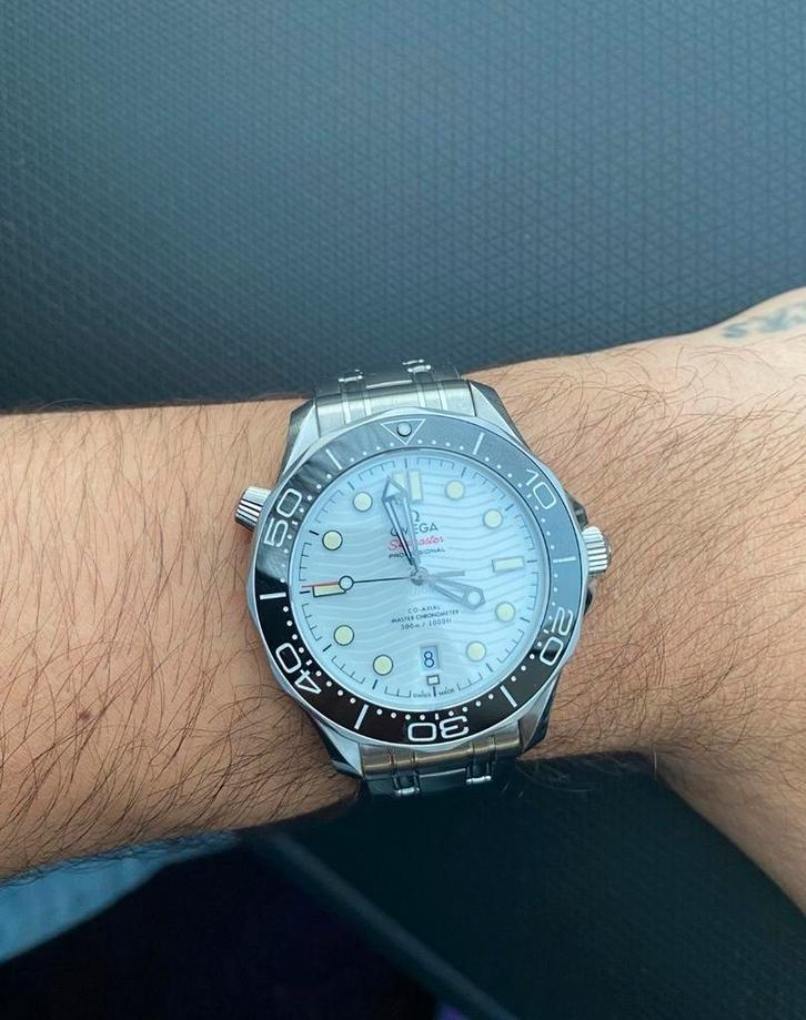 Omega seamaster, Handtassen en Accessoires, Horloges | Heren, Omega, Ophalen of Verzenden