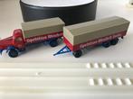 BREKINA - HENSCHEL TRUCK - SPEDITION WEICHELT BERLIN - 1/87, Verzenden, Nieuw, Bus of Vrachtwagen, Brekina