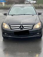 Mercedes C200 break, Auto's, Mercedes-Benz, Automaat, Zwart, Zwart, Leder