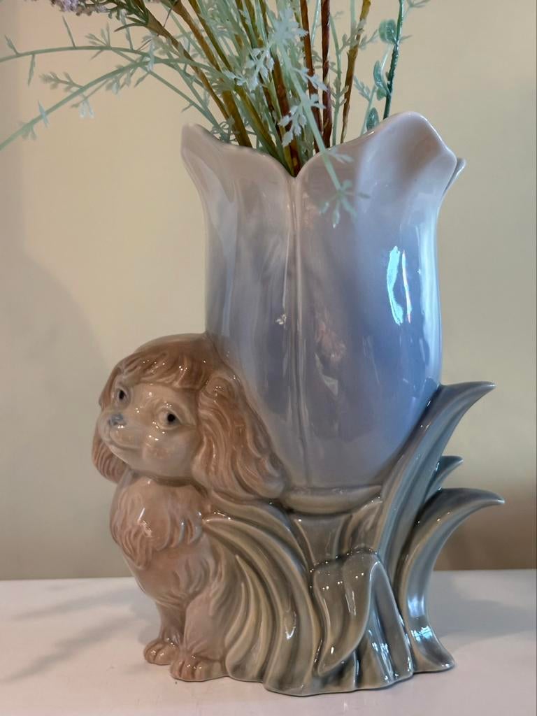 Miquel Requena vintage porselein vaas, Antiquités & Art, Antiquités | Porcelaine, Enlèvement ou Envoi