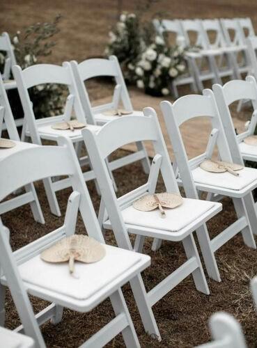 Verhuur - Klapstoel Wedding chair wit, Hobby en Vrije tijd, Feestartikelen | Verhuur, Zo goed als nieuw, Ophalen of Verzenden