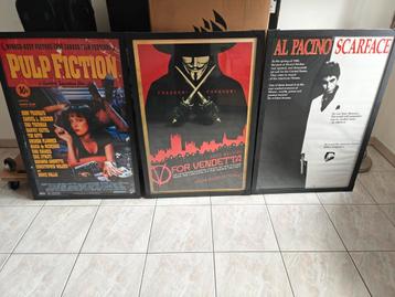 Ingekaderde posters film beschikbaar voor biedingen