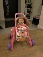 Pop met koets, Kinderen en Baby's, Speelgoed | Poppen, Ophalen, Zo goed als nieuw, Babypop