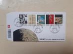 Enveloppe met 5 postzegels van Kuifje, Ophalen of Verzenden, Kuifje, Zo goed als nieuw, Overige typen