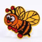 Honingbij strijkplaatje patch kinderen - 40 x 43 mm, Ophalen of Verzenden, Nieuw