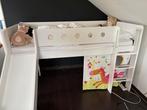 kinderbed met schuifaf, Ophalen, Gebruikt, 70 tot 85 cm, 140 tot 160 cm