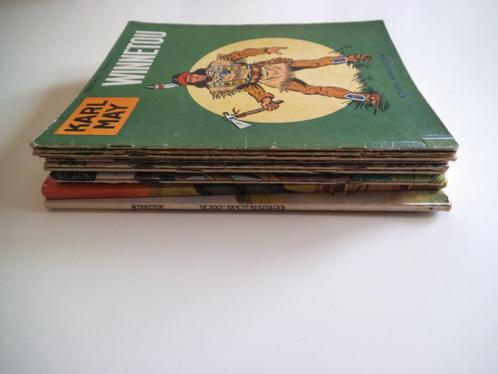 Lot 14 strips Karl May, Livres, BD, Utilisé, Plusieurs BD, Enlèvement ou Envoi