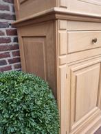 Buffet/vitrine en chêne LIVRAISON GRATUITE, Avec tablette(s), Comme neuf, Enlèvement, Belgie