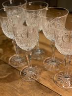 6 Kristallen glazen, Antiek en Kunst, Antiek | Glaswerk en Kristal, Ophalen