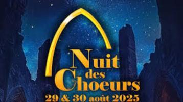 4 e-tickets Nuit des Choeurs 29/08 beschikbaar voor biedingen