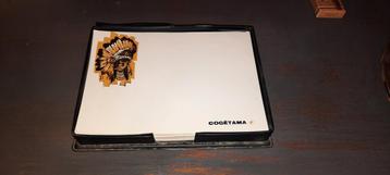 Cogétama schrijfpapiertjes beschikbaar voor biedingen