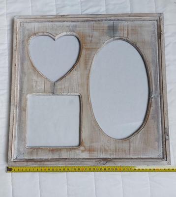 groot houten frame voor foto's beschikbaar voor biedingen