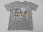 JBC grijze t-shirt straatscene New York maat 140, Jongen, Gebruikt, Ophalen of Verzenden, Shirt of Longsleeve