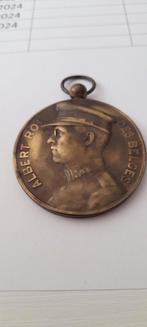 Belle médaille Albert 1er Belgique 1922, Enlèvement ou Envoi