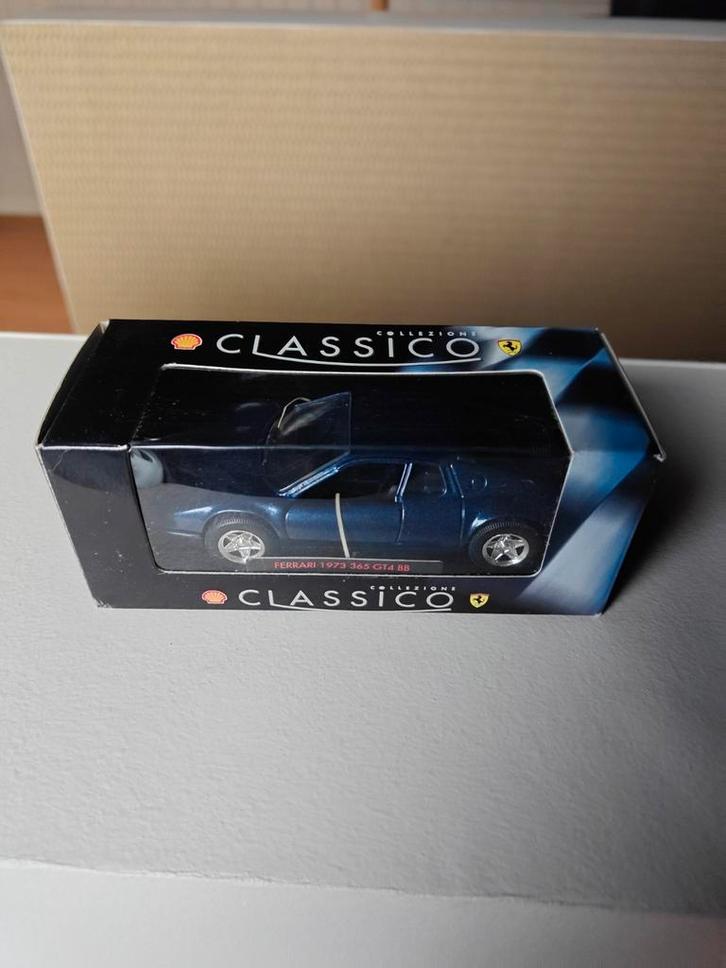 Ferrari 1973 365 GT4 BB - Shell Classico Collection, Hobby & Loisirs créatifs, Voitures miniatures | 1:24, Comme neuf, Voiture