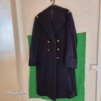Ceremoniële militaire jas van MT Cazaux, 3e RA, Verzenden, Gedragen, Maat 38/40 (M), Blauw