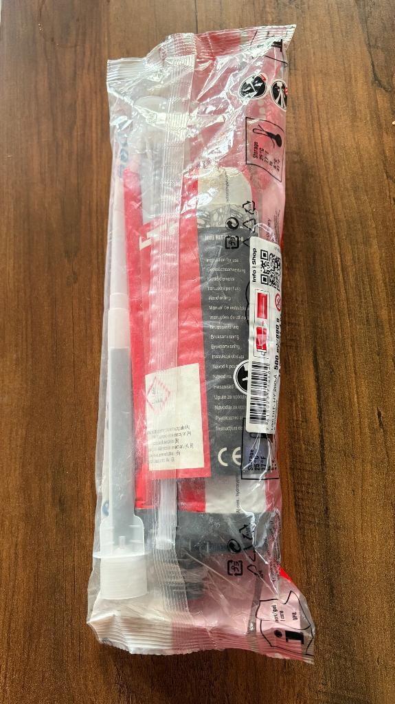 Injectiemortel Hilti HIT-HY200-A 500ml/890g, Doe-het-zelf en Bouw, Overige Doe-Het-Zelf en Bouw, Nieuw, Ophalen of Verzenden