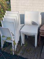 11 terrasstoelen /  25€/stuk, Ophalen, Plastic