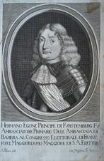 gravure - Herman Egon van Fürstenberg-Heiligenberg., Antiek en Kunst, Ophalen of Verzenden
