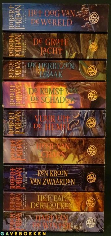 Het rad des tijds - Robert Jordan - Luitingh Sijthoff - 9x  beschikbaar voor biedingen