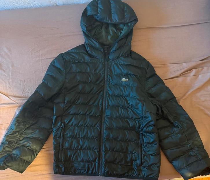 Doudoune Lacoste Homme M/L - Imperméable & Chaude, Kleding | Heren, Jassen | Winter, Zo goed als nieuw, Maat 52/54 (L), Groen