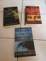 Dan Brown 3 boeken, Livres, Policiers, Dan Brown, Utilisé, Enlèvement ou Envoi