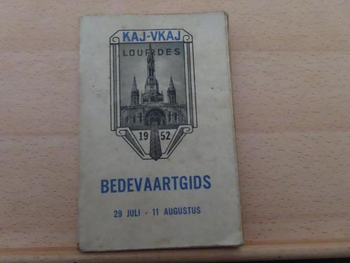 Bedevaartgids Lourdes 29 juli – 11 augustus 1952 KAJ – VKAJ, Livres, Religion & Théologie, Utilisé, Christianisme | Catholique