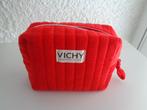 Trousse genre velours Vichy rouge Neuf., Handtassen en Accessoires, Toilettassen, Verzenden, Nieuw, Rood, Heer of Dame