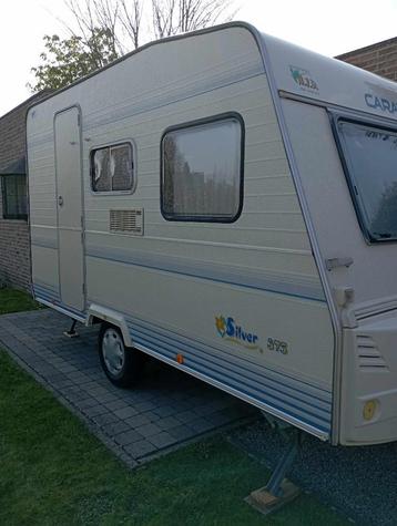 caravan caravelair 375, Caravans en Kamperen, Caravans, Standaardzit, Particulier, 500 - 750 kg, Kachel
