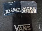 T-shirts pakket Jack&Jones, Vans maat 176, Kinderen en Baby's, Ophalen, Zo goed als nieuw