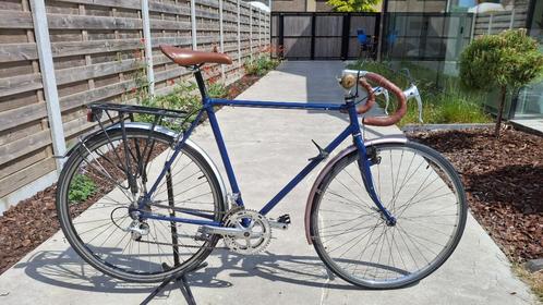Herenfiets type randonneur, Fietsen en Brommers, Fietsen | Heren | Herenfietsen, Gebruikt, Overige merken, 57 tot 61 cm, Ophalen
