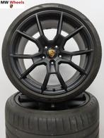 Porsche Taycan 21 inch velgen Origineel Spyder zomerbanden, Gebruikt, 265 mm, Banden en Velgen, Personenwagen