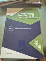 VTBL 3 - Logica & computationeel denken D-4/5u (versie 2021), ASO, Wiskunde A, Ophalen of Verzenden, Nieuw