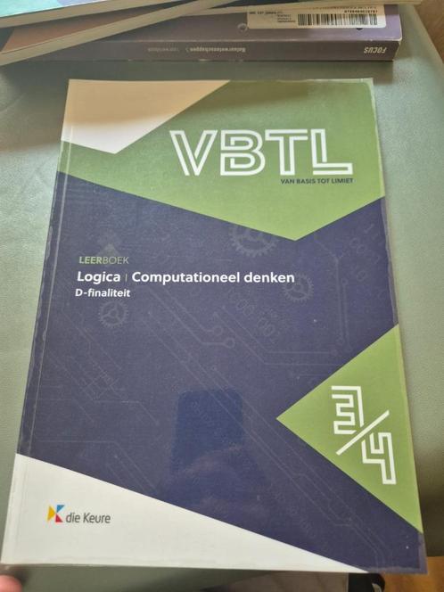 VTBL 3 - Logica & computationeel denken D-4/5u (versie 2021), Boeken, Schoolboeken, Nieuw, Wiskunde A, ASO, Ophalen of Verzenden