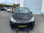 Citroen c3 1.0i 2016 Airco/Cruise/Garantie, Auto's, Electronic Stability Program (ESP), 50 kW, Euro 6, Zwart