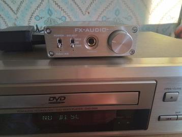 1 ( dac FX AUDIO X6   2( DVD DENON 2500 