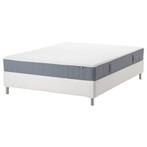 Bed IKEA ESPEVÄR/VESTERÖY 140x200cm incl matras en poten, Ophalen, Gebruikt, Matras