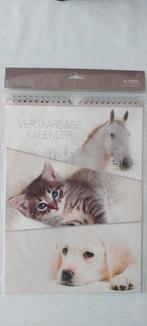 Nieuwe verjaardagskalender dieren, Ophalen of Verzenden, Nieuw