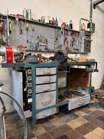 Werkbank, Doe-het-zelf en Bouw, Ophalen, Gebruikt, 170 cm of meer, Bankschroef