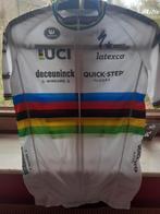 Maillot Neuf Deceuninck Quik Step Champion du Monde Vermarck, Vélos & Vélomoteurs, Accessoires vélo | Vêtements de cyclisme, Enlèvement ou Envoi