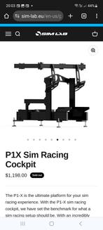 Sim Racing Cockpit Simlab px1, Zo goed als nieuw, Ophalen