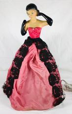 antieke vintage design half doll tafellamp, Ophalen of Verzenden