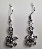 Boucles d'oreilles "Tortue argentée - Grand modèle", Neuf, Enlèvement ou Envoi, Argent, Argent
