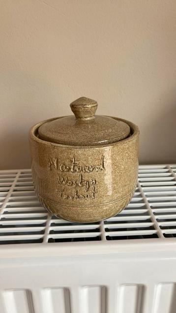 Mosterdpot keramiek wostyn torhout beschikbaar voor biedingen