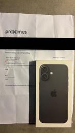 iPhone 16, Telecommunicatie, Mobiele telefoons | Apple iPhone, 128 GB, Overige modellen, Zwart, Ophalen of Verzenden