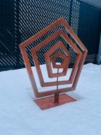 Handgemaakte stalen tuinsculptuur, metalen kunst, Tuin en Terras, Ophalen of Verzenden, Nieuw, Metaal, Abstract beeld