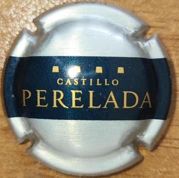 Capsule Cava d'Espagne Castillo PERELADA bleu&argent nr 05b