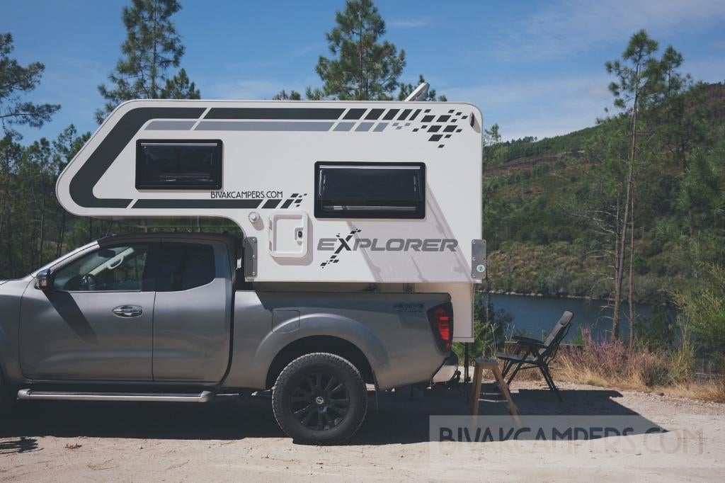 Nieuw! pick-up Afzetunit - camperunit EXPLORER Bivakcampers, Caravans en Kamperen, Mobilhome-accessoires, Nieuw, Ophalen