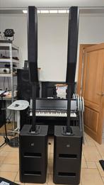NIEUW!!! DJ-SET PEN ONE LINE ARRAY SPEAKERS 1500W, Ophalen, Nieuw, 120 watt of meer, Complete surroundset